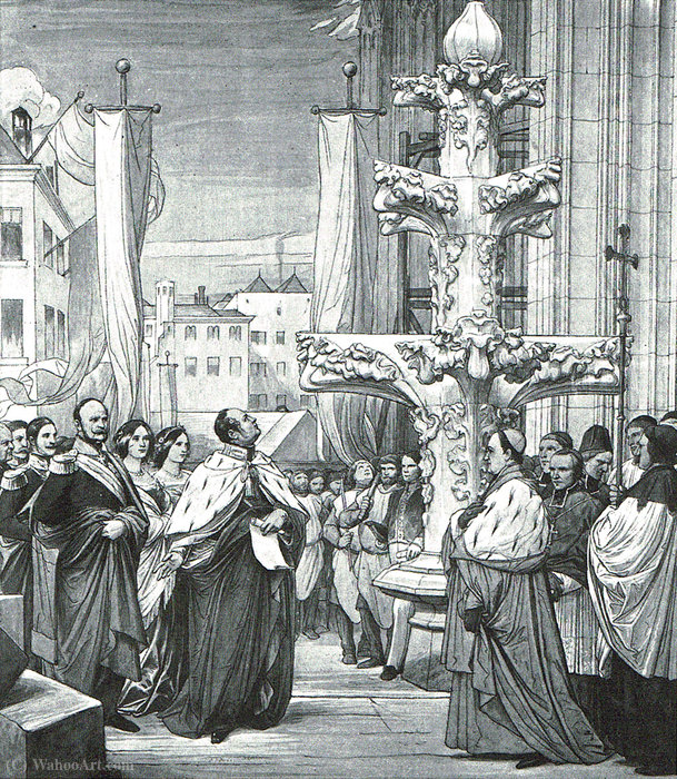 The Cologne Domfest On October 3, (1855) — Edward Jakob Von Steinle