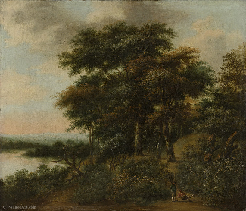 Wooded Landscape — Antonie Waterloo