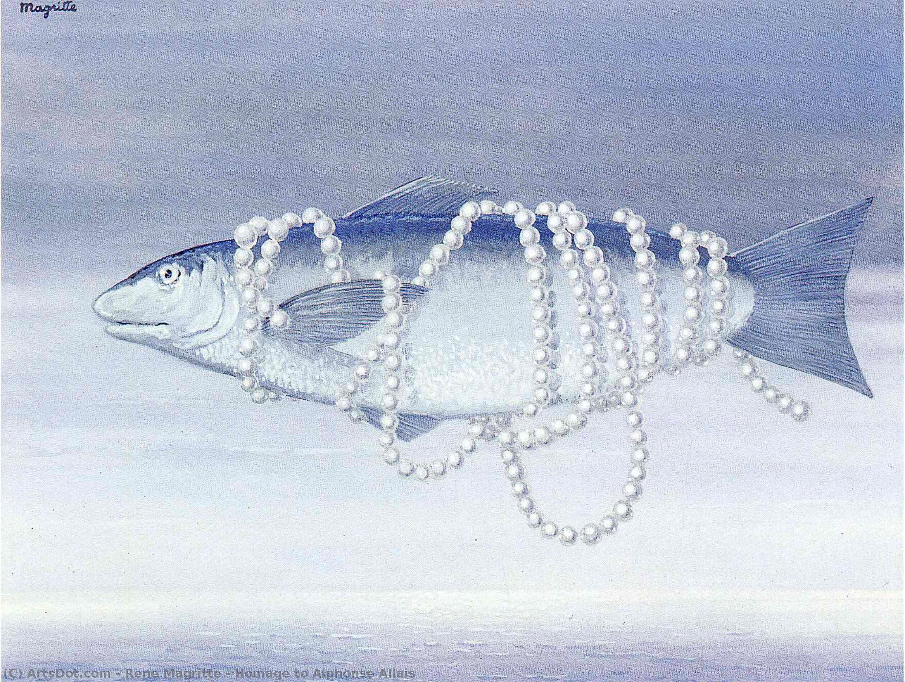 Hommage An Alphonse Allais — René Magritte