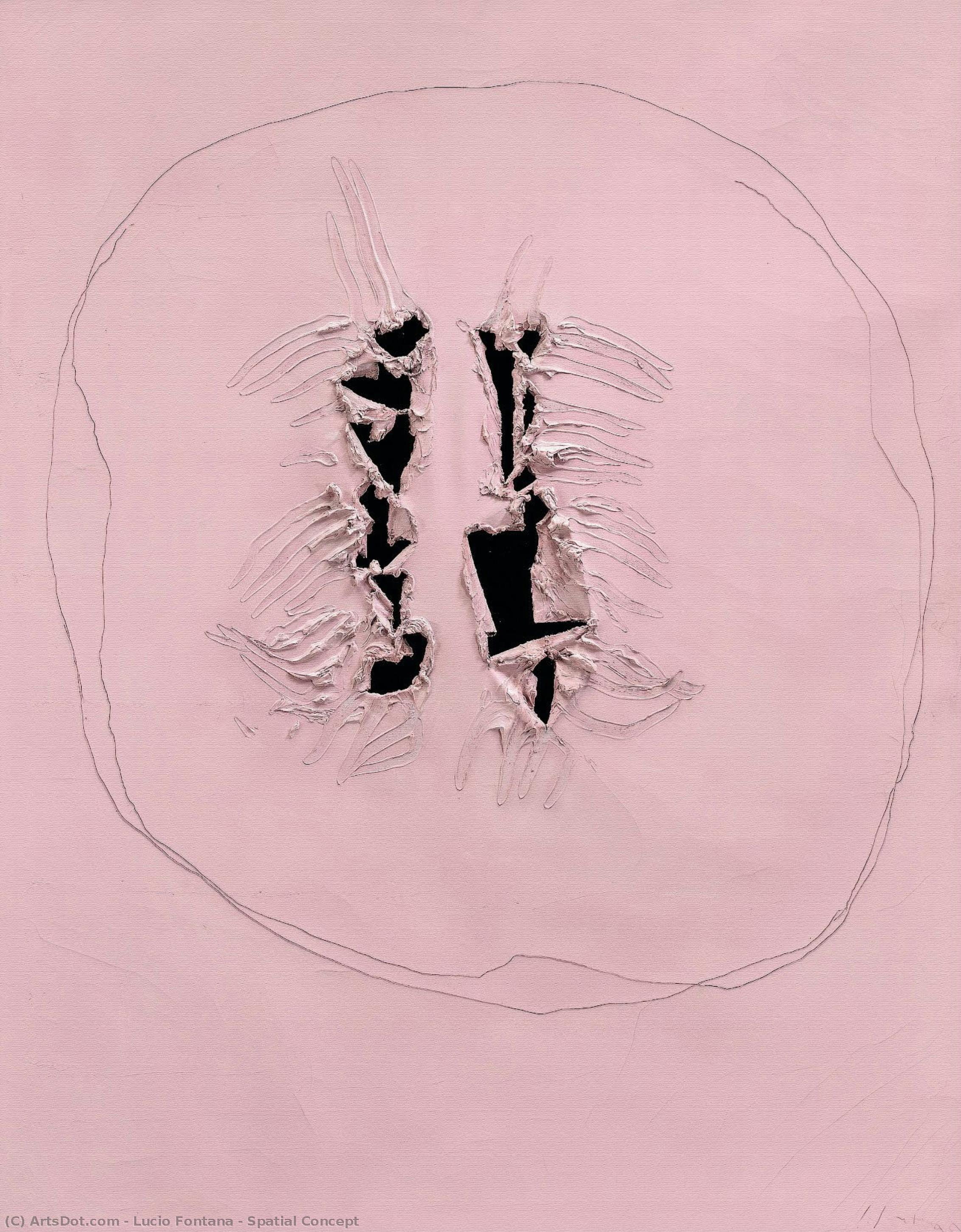 Concepto Espacial — Lucio Fontana