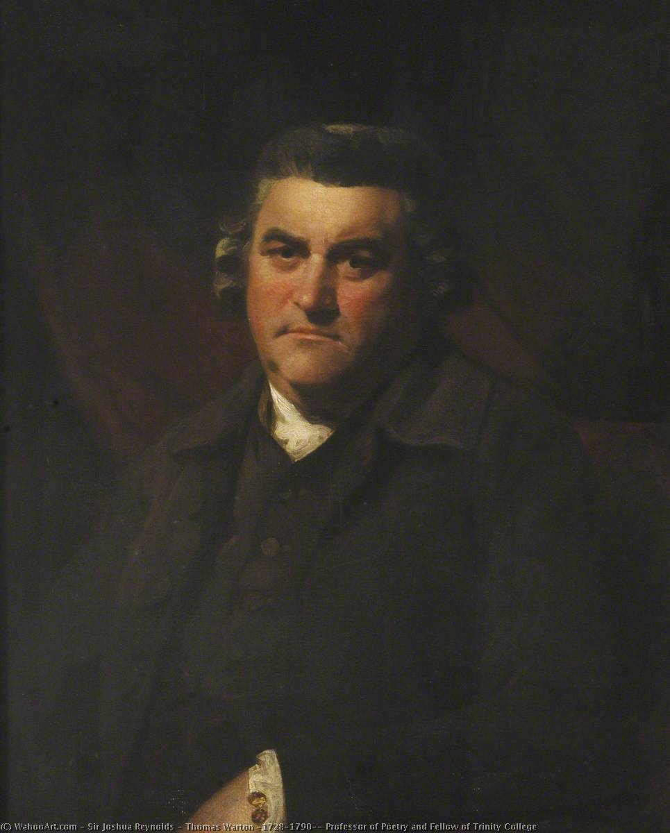 Thomas Warton (1728–1790), Professor Of Poetry And Fellow Of Trinity College — Sir Joshua Reynolds