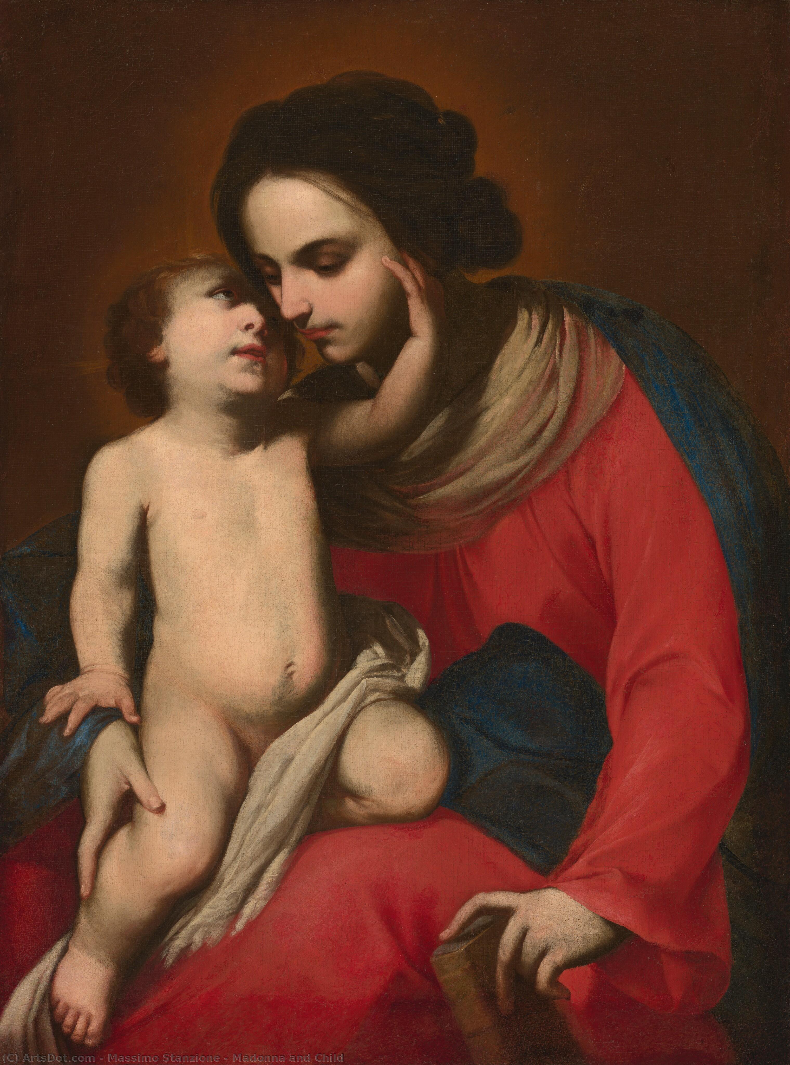 Madonna And Child — Massimo Stanzione