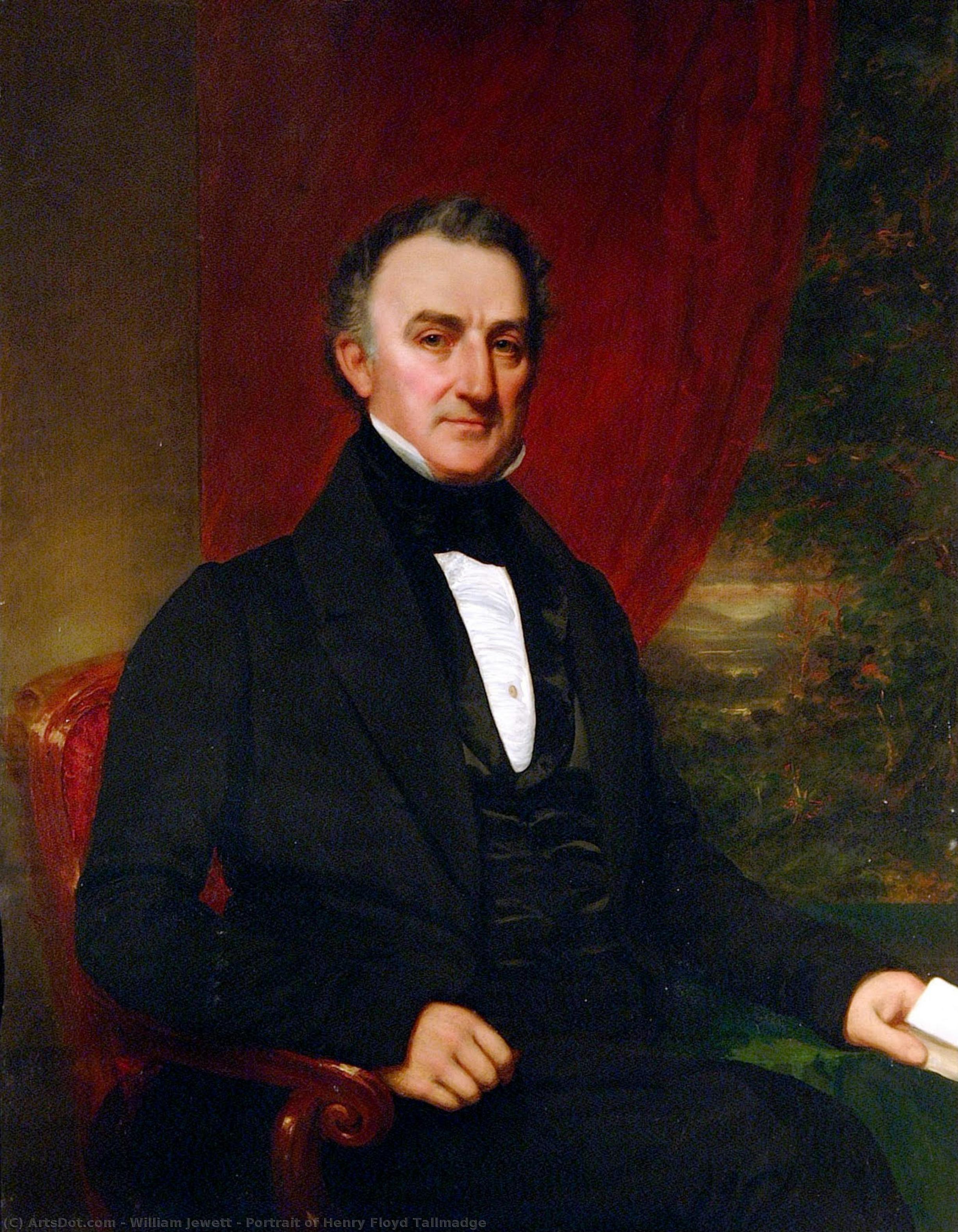 Portrait Of Henry Floyd Tallmadge — William Jewett