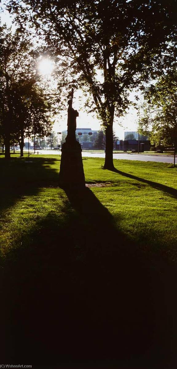 Statue Of Liberty, Freemont, Nebraska, From The Portfolio Statues Of Liberty — Arthur Taussig
