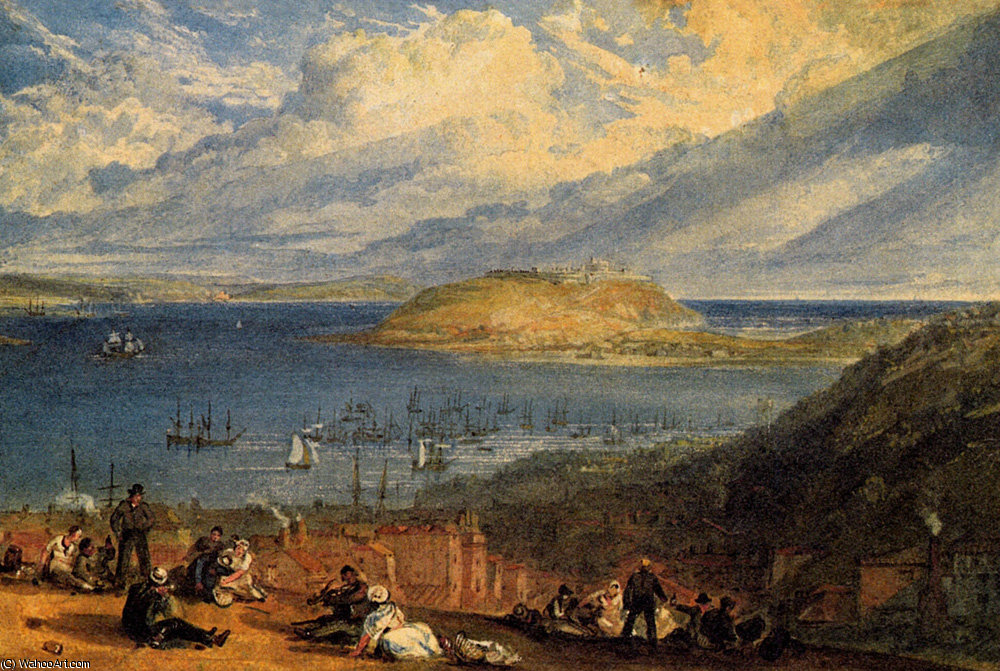 Falmouth Harbour Cornwall — Joseph Mallord William Turner