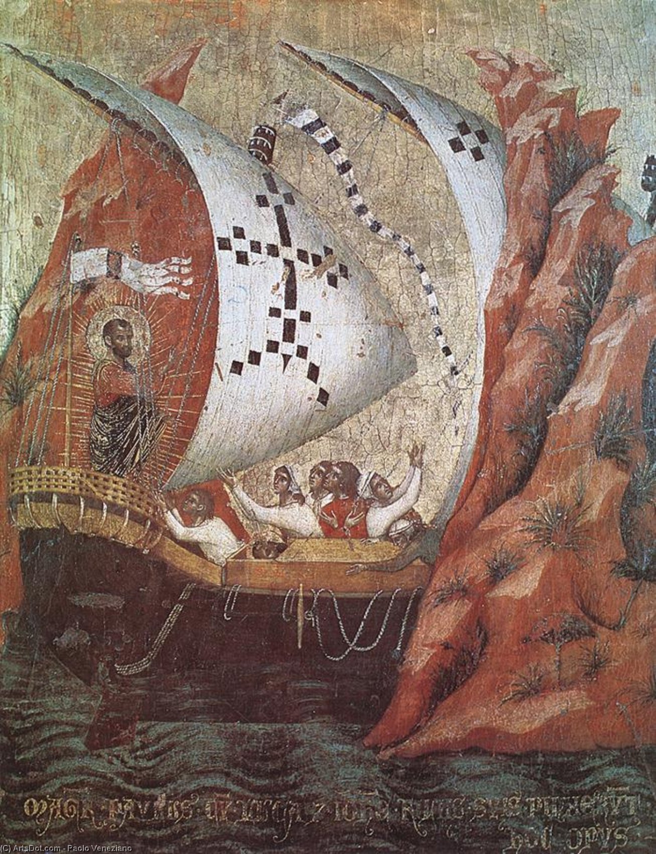 A Scene From The Life Of Saint Mark — Paolo Veneziano