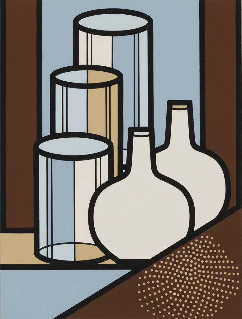Rhythmic Symmetry In Ochre And Cerulean: A Singular Geometric Study — Marc Duvallier