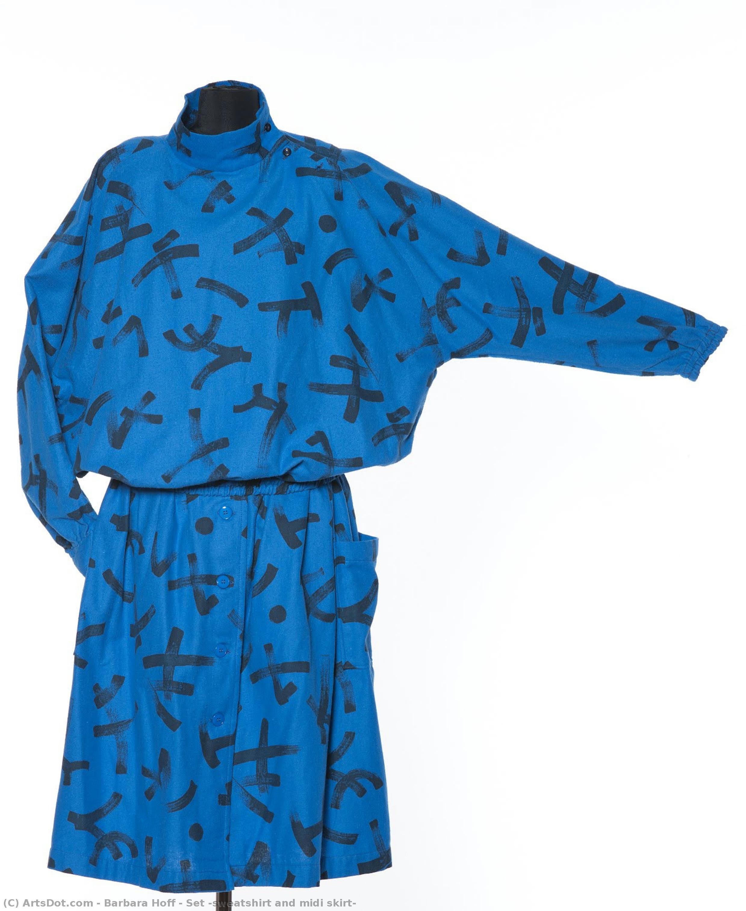 Set (sweatshirt And Midi Skirt) — Barbara Hoff