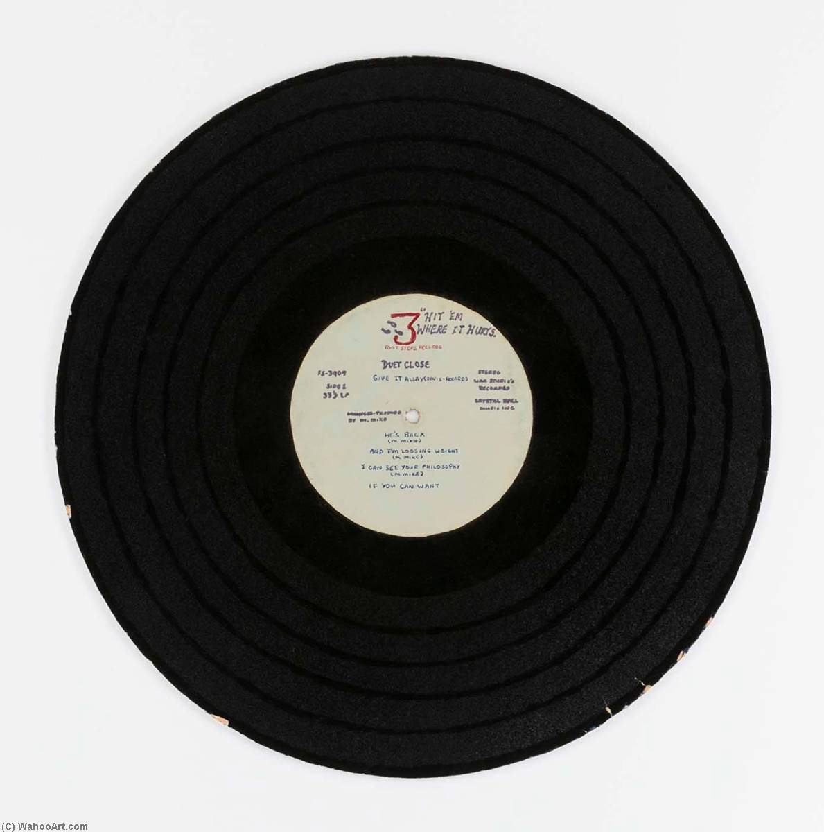 3 Footsteps Records Hit 'em Where It Hurts. 3 Footsteps Records Hit 'em Where It Hurts — Mingering Mike