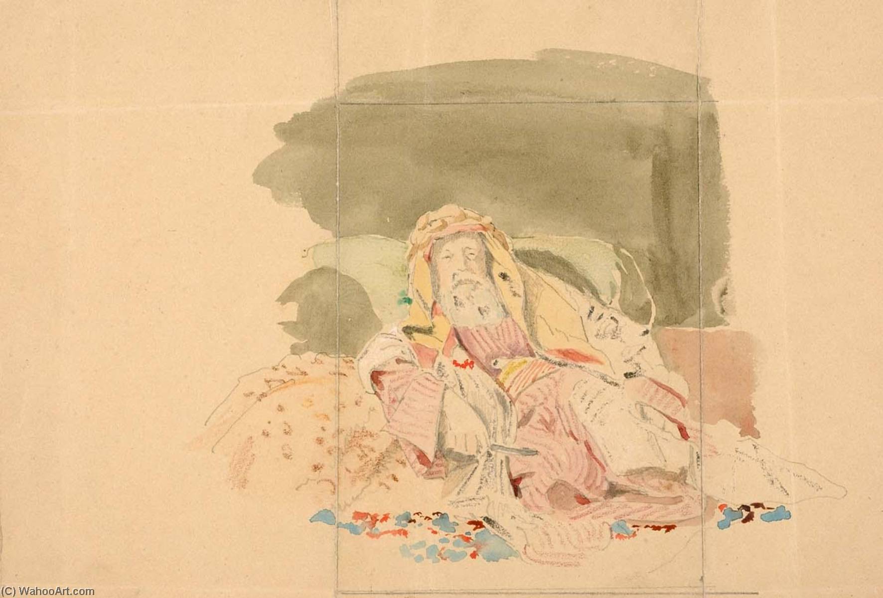 Bedouin Reclining — Miner Kilbourne Kellogg