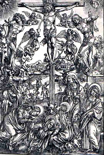 Great Crucifixion, Berlin Smpk — Albrecht Dürer