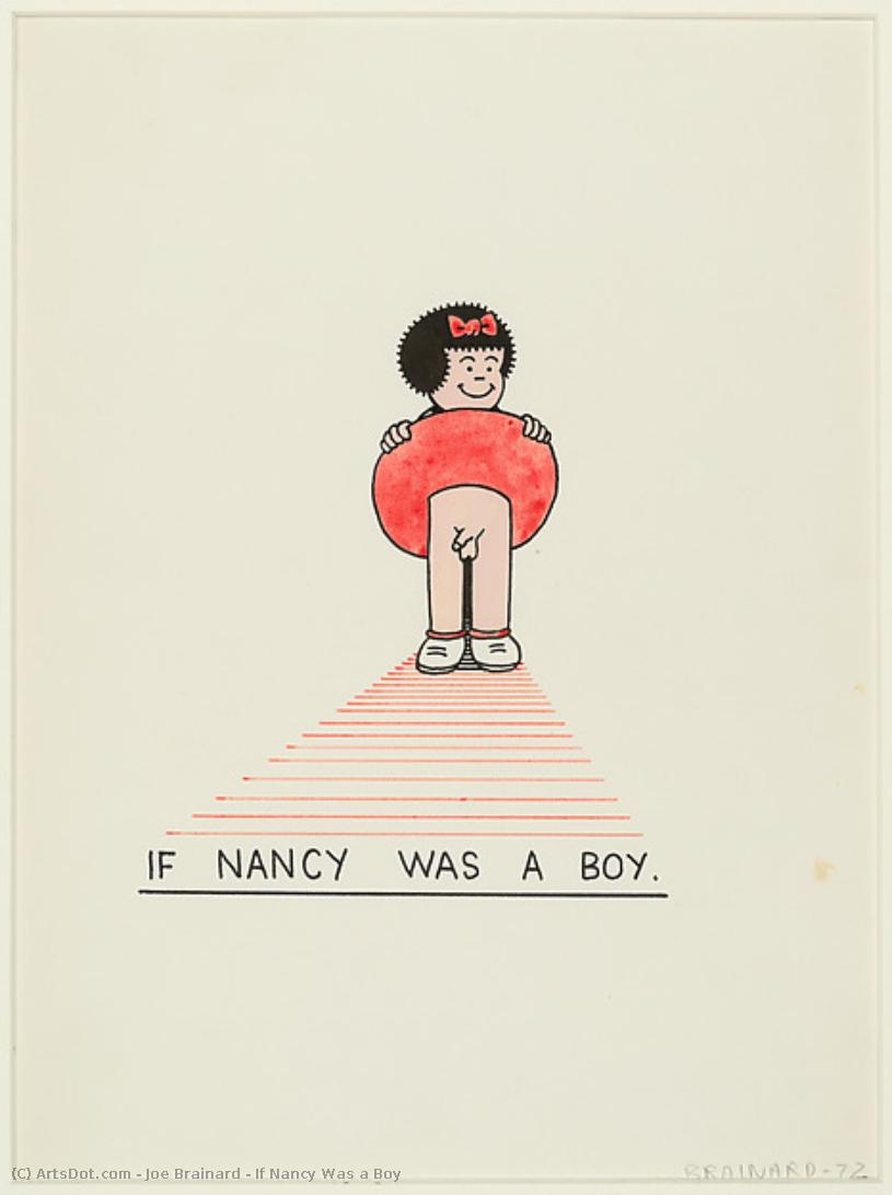 If Nancy Was A Boy — Joe Brainard