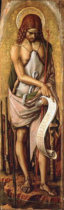 St. John The Baptist — Carlo Crivelli