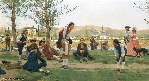 Saltarello Cavallucio (a Game Of Leapfrog) — Raffaelo Sorbi