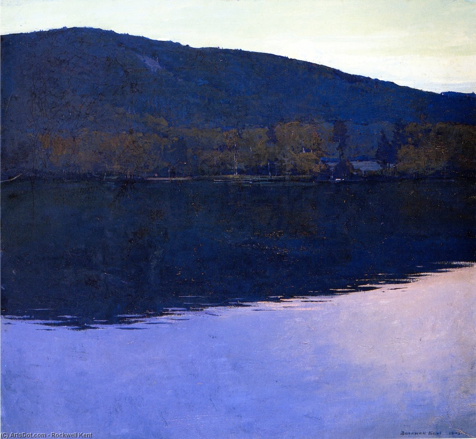 Dublin Pond — Роквелл Кент