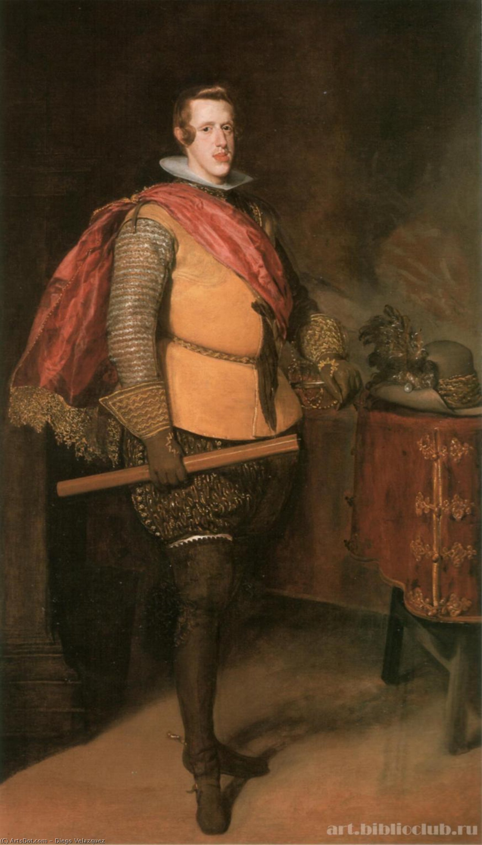 Felipe Iv Con Armadura 1 — Diego Rodríguez De Silva Y Velázquez