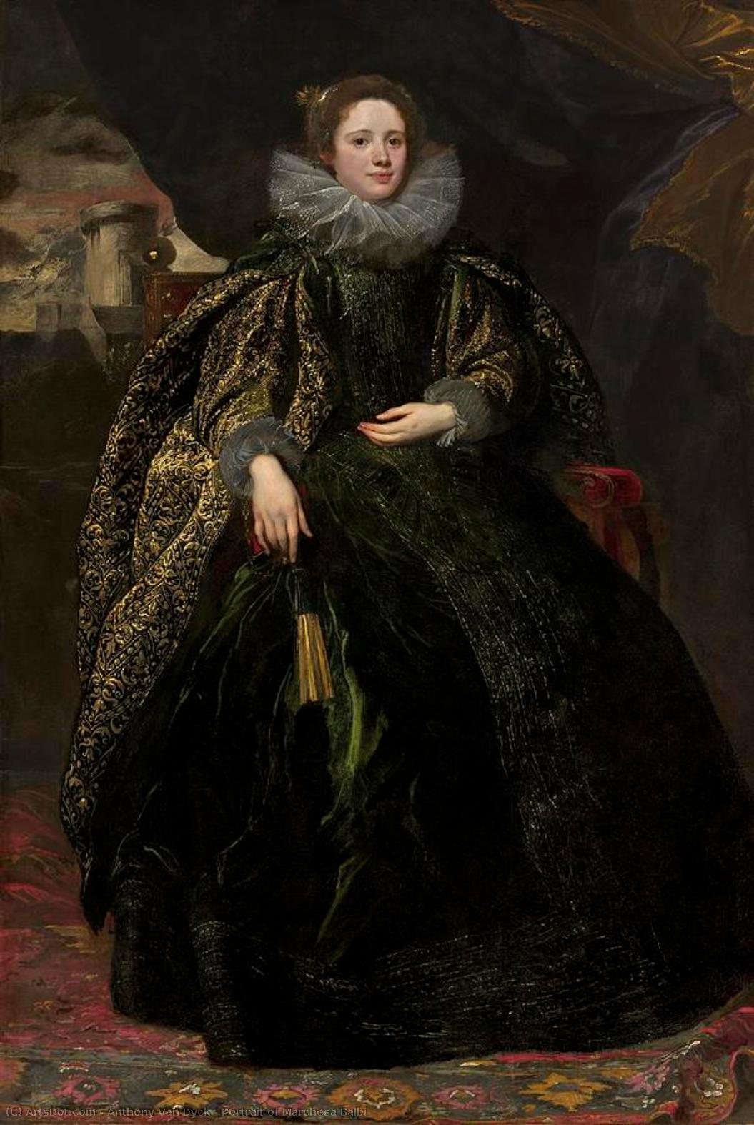 Portrait Of Marchesa Balbi — Sir Anthony Van Dyck