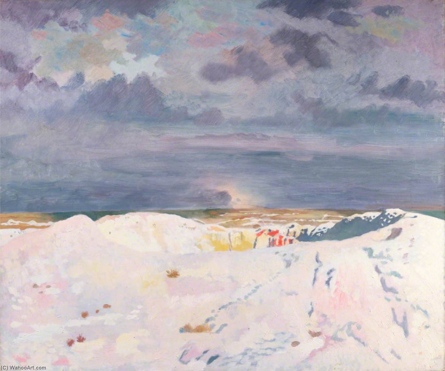 The Great Mine, La Boisselle — Sir William Newenham Montague Orpen