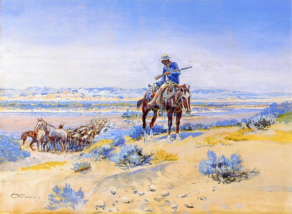 Changing Horses — Чарльз Марион Расселл