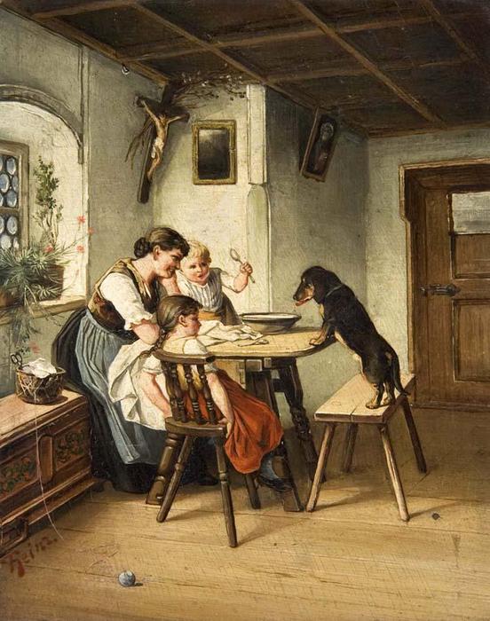 Feeding Dog — Carl Reichert