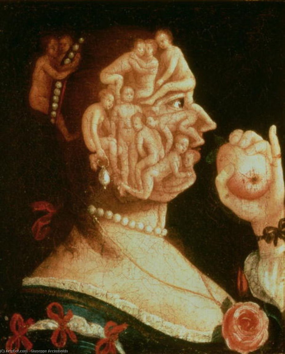 Portrait Of Eve — Giuseppe Arcimboldo
