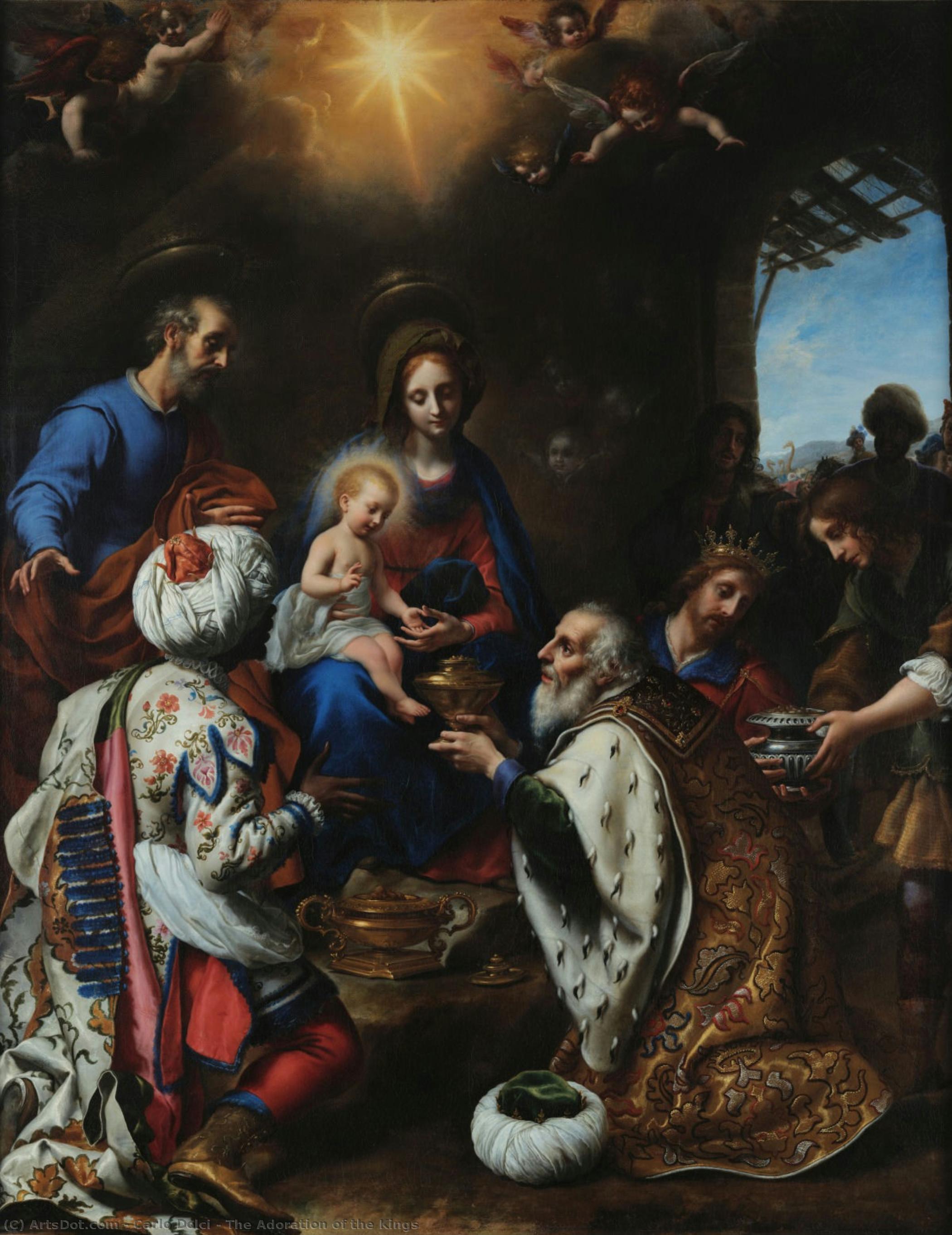 The Adoration Of The Kings — カルロ・ドルチ