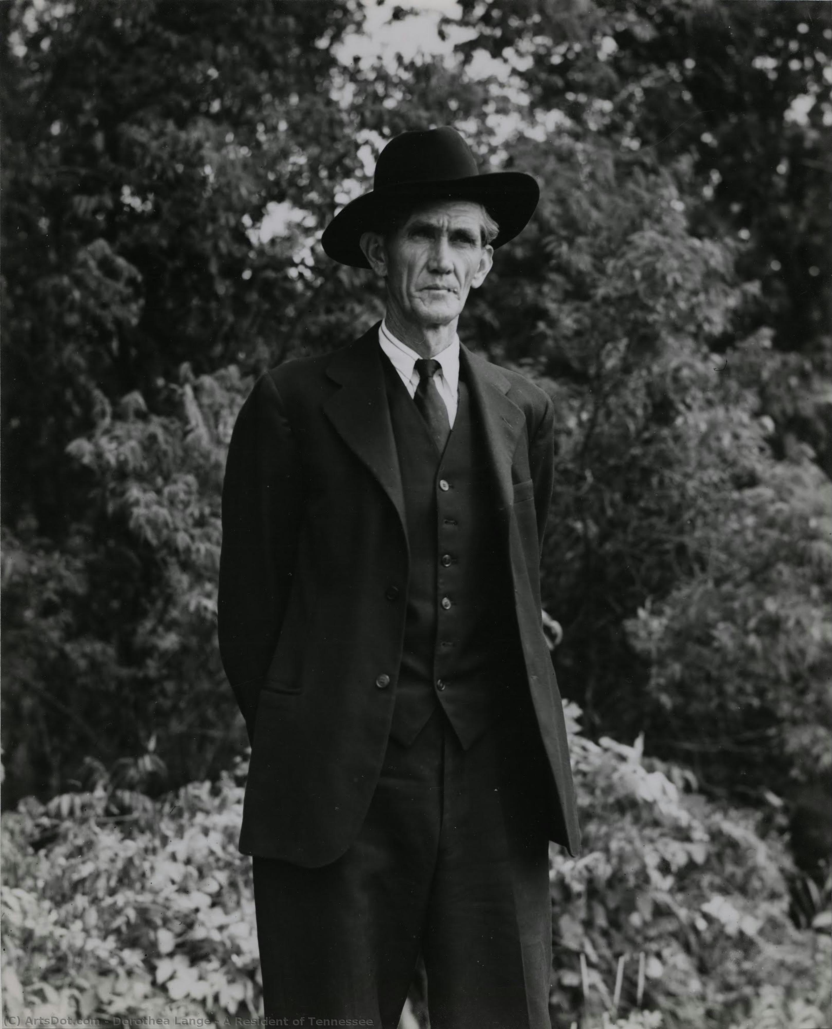 Una Habitante De Tennessee — Dorotea Lange