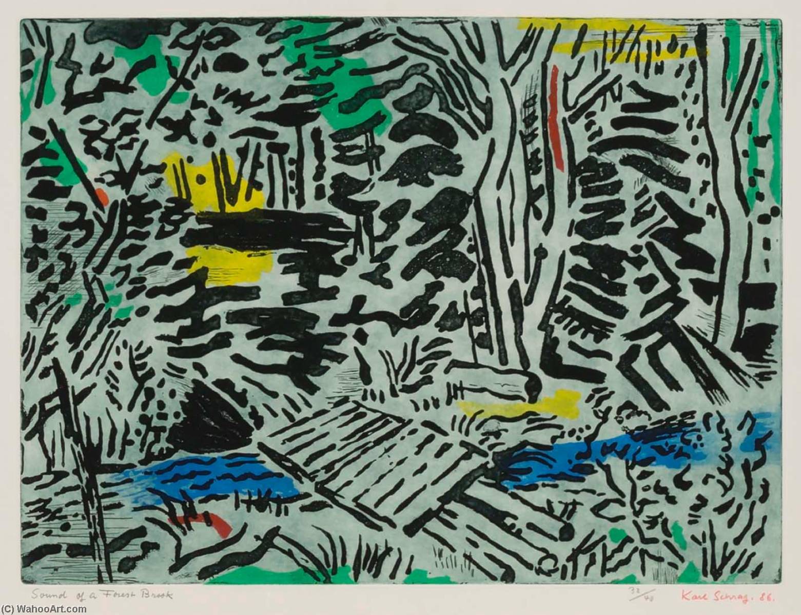 Sound Of A Forest Brook — Karl Schrag