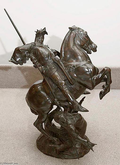 Saint George Slaying The Dragon — Emmanuel Frémiet