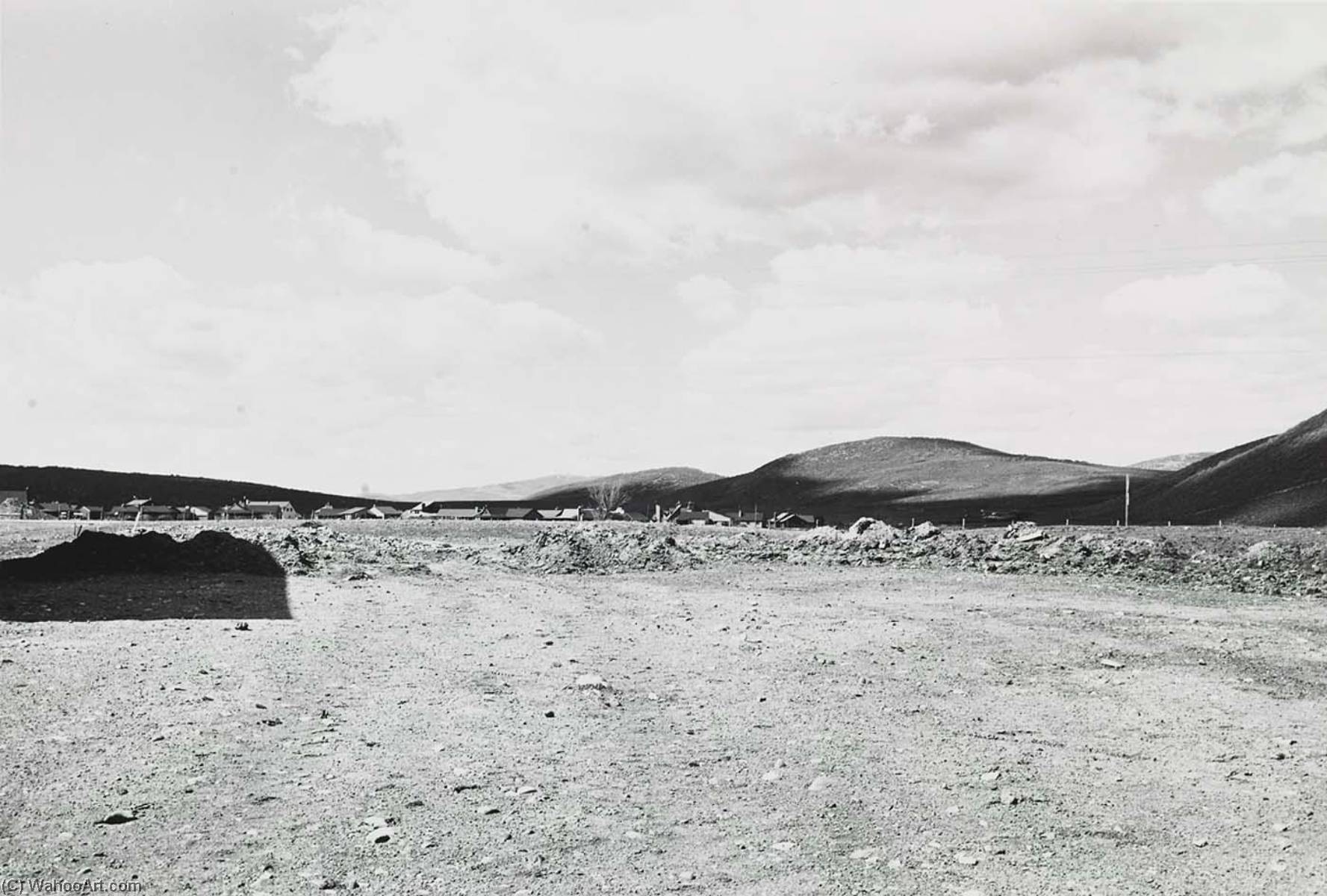 Park City 15. Prospector Park, Subdivision Phase I, Lot 14, Looking North Across State Highway 248 Toward Park Meadows Subdivision 5 — Lewis Baltz