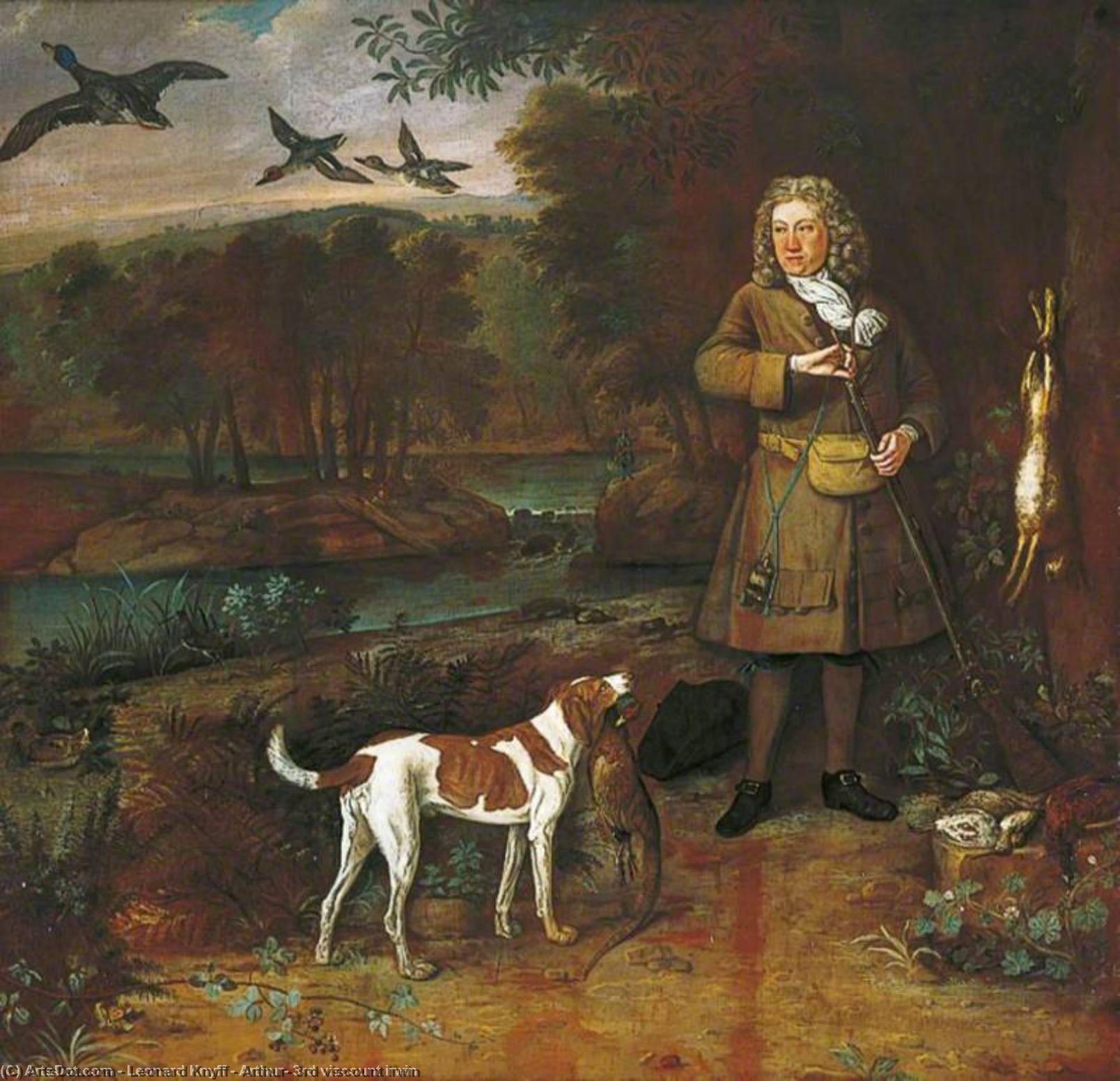 Arthur, 3rd Viscount Irwin — Leonard Knyff