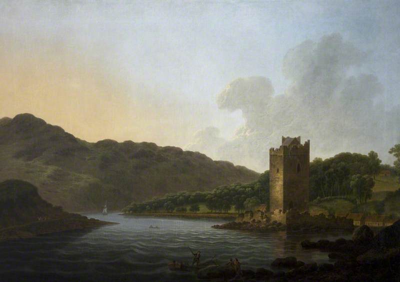 View Of The Ferry And Castle Of Narrow Water — Jonathan Fisher