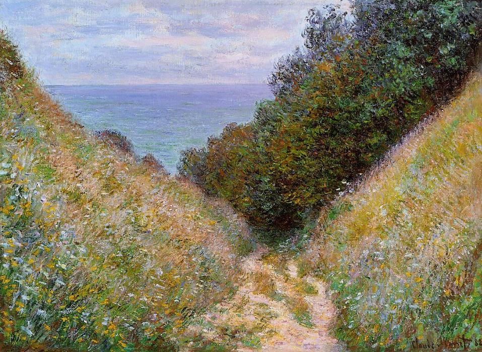 The Path At La Cavee, Pourville — Claude Monet