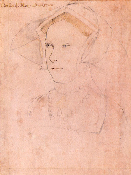 Queen Mary I Tudor — Hans Holbein The Younger