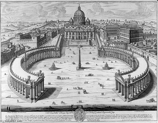 The Vatican, Rome — Giovanni Battista Falda