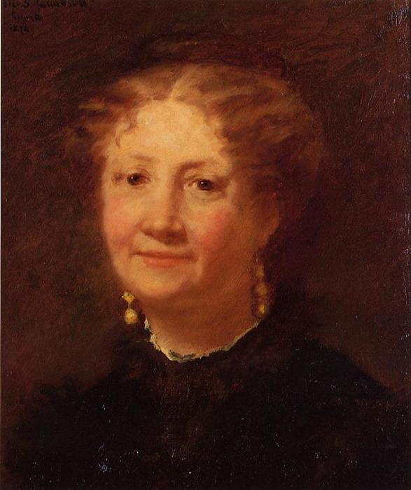 Portrait Of Madame Cordier — メアリー・カサット