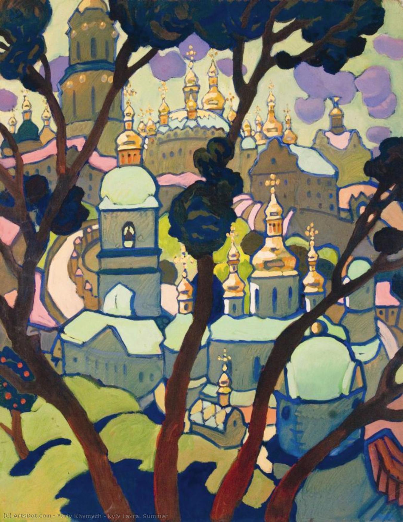 Kyiv Lavra. Summer — Yuri Ivanovych Khymych