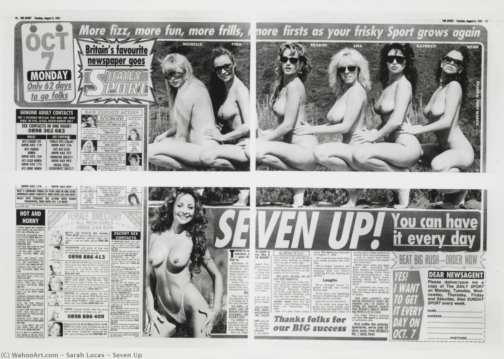 Seven Up — Sarah Lucas