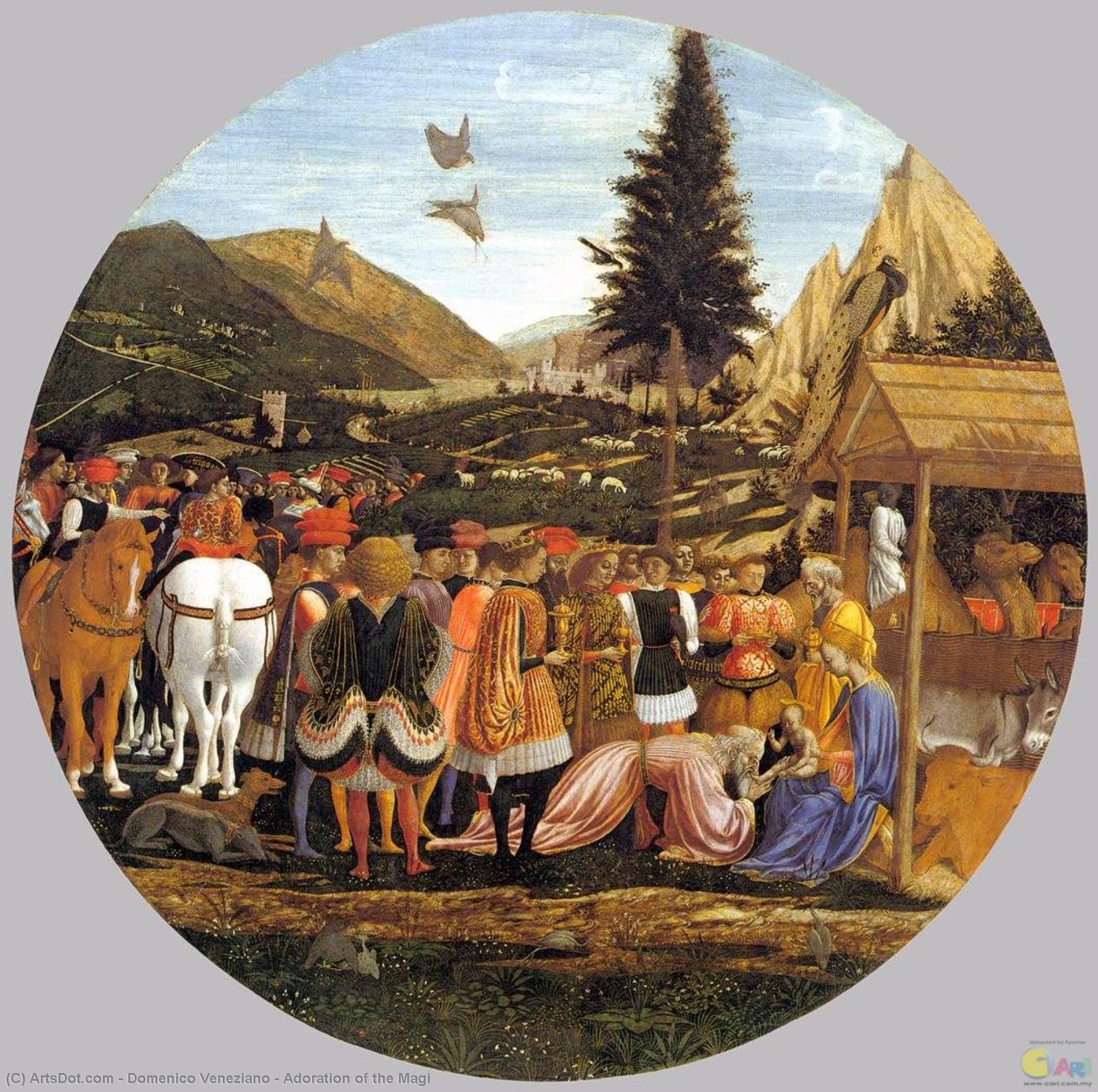 Adoración De Los Magos — Domenico Veneziano