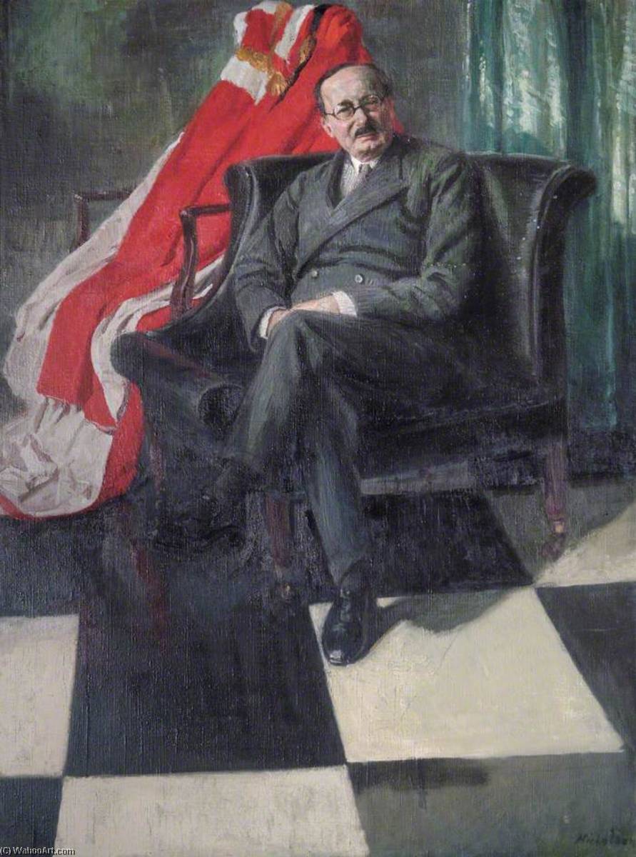 Lord Horder (1871–1955), Fcvc, Md, Frcp, Physician To Five Successive British Monarchs (edward Vii To Elizabeth Ii) — Sir William Nicholson