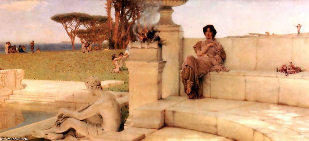 The Voice Of Spring — Lourens Alma Tadema