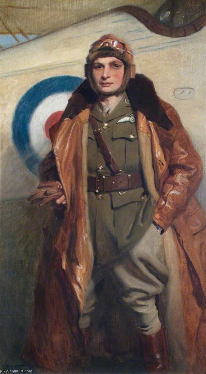 Lieutenant F. J. E. Stafford (d.1917), Royal Flying Corps — Frank O. Salisbury