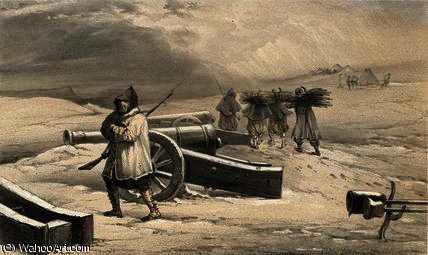Sentinel Of The Zouaves Before Sebastopol — William Simpson