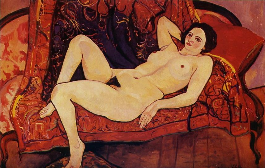 Nude On The Sofa — Suzanne Valadon