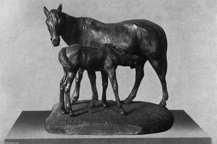 Horse With A Colt — Pyotr Karlovich Klodt