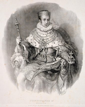 Ferdinand I , King Of Lombardy-venetia — Alessandro Sanquirico