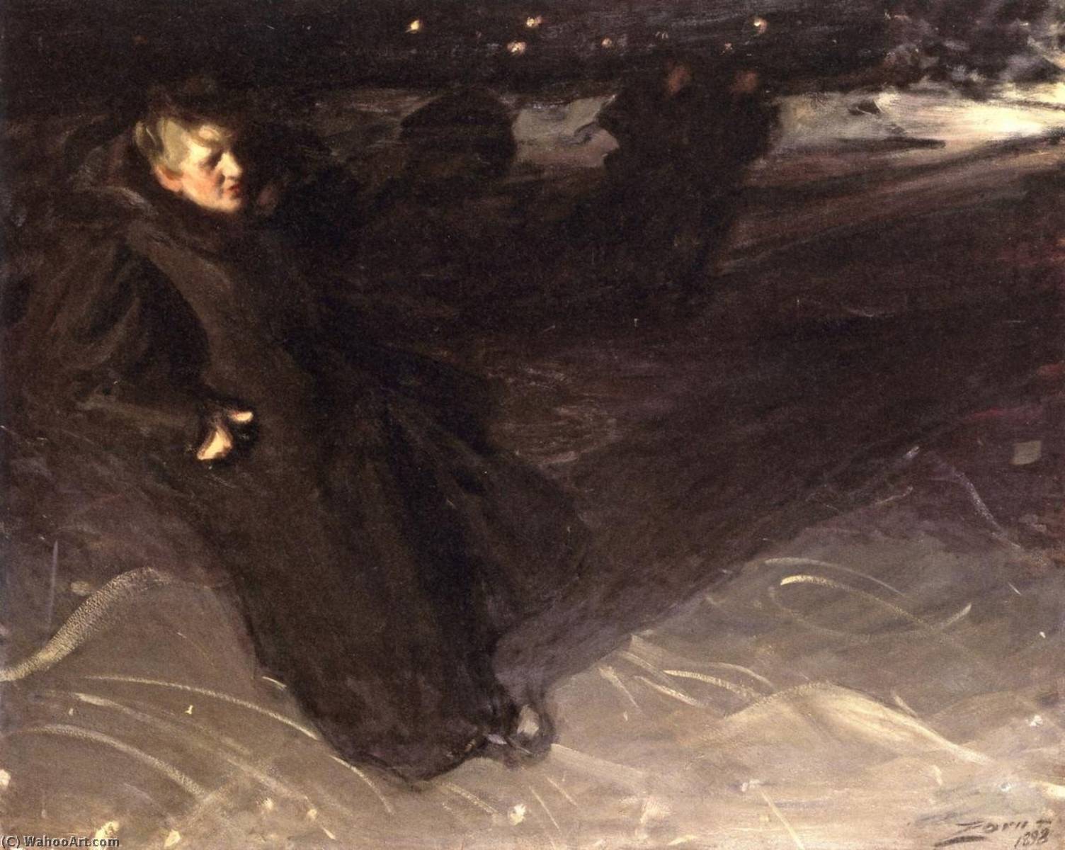 The Ice Skater — Anders Leonard Zorn