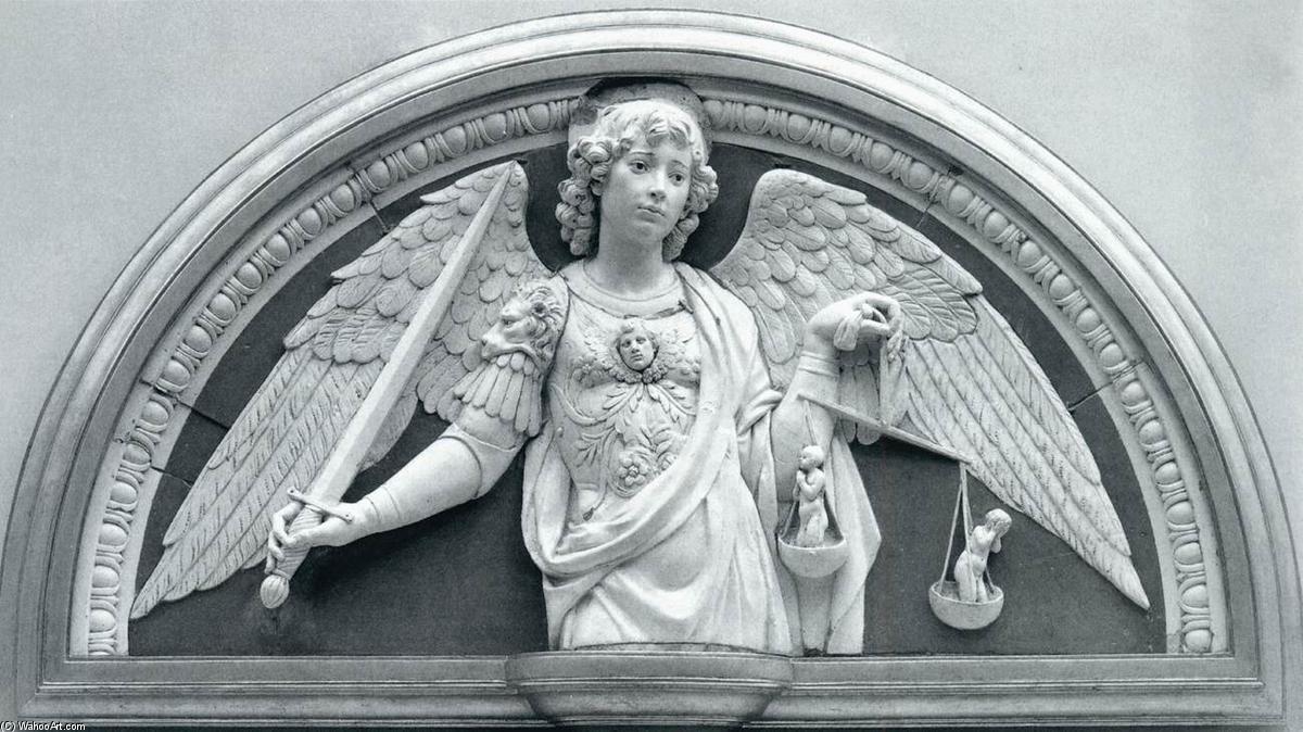Archangel Michael — アンドレア・デッラ・ロッビア