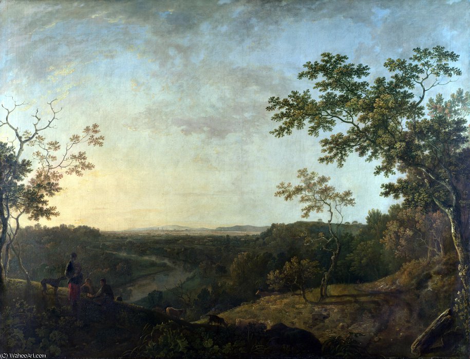 The Valley Of The Dee, With Chester In The Distance — Richard Wilson