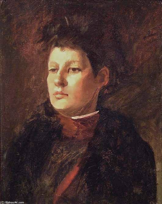 Head Of A Young Girl — William Merritt Chase